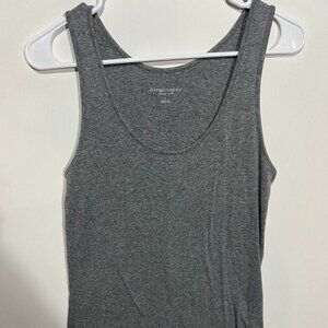 liz lange maternity - grey tank - size large